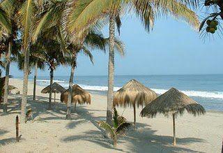 Paisajes de la costa de Peru