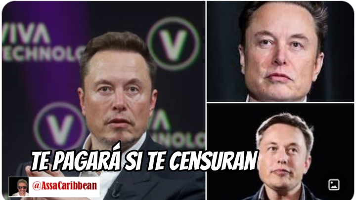 Elon Musk te Paga si te Censuran