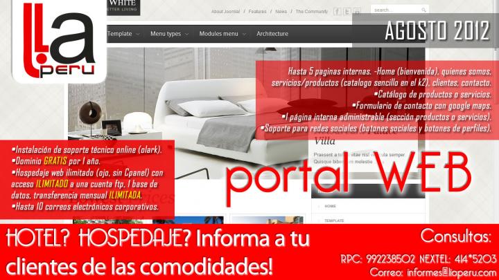 Paginas web, mas bajas del mercado