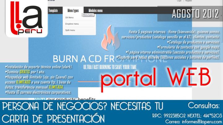 Paginas web, mas bajas del mercado