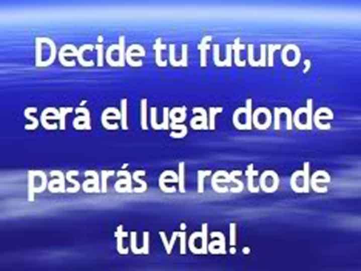 Decide..