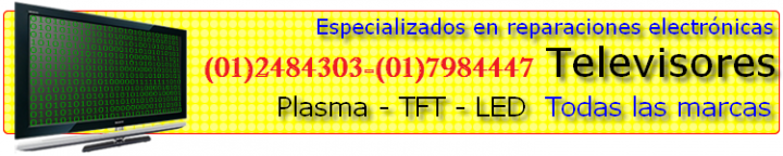 SERVICIO TECNICO DE TELEVISORES DE ULTIMA GENERACION